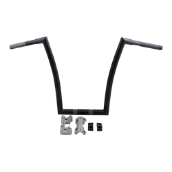 PartzBiz HD DS06013993 - Todd's Cycle 17 ” Rise Flat Black 1-1/4 ” แฮนด์สำหรับ Harley Road Glide 15-23 | 0601-3993 PartzBiz HD DS06013993 - Todd's Cycle 17 ” Rise Flat Black 1-1/4 ” แฮนด์สำหรับ Harley Road Glide 15-23 | 0601-3993