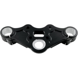 PartzBiz HD DS04080297 - Todd's Cycles TT-1005 สีดำ Top Triple Tree 11-13 Harley FXS Blackline