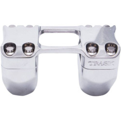 PartzBiz HD DS06020817 - Trask Assault Series Chrome 2 ” Rise 1 1/4 ” ตัวยกแฮนด์ Harley & Custom | TM-8601-2CH
