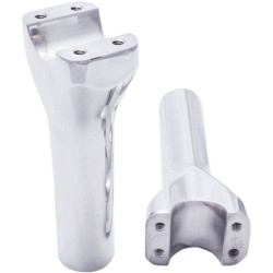 PartzBiz HD DS06020826 - Trask Assault Series Chrome 4 ” Rise 1 ” ไรเซอร์แฮนด์ Harley & Custom | TM-8602-4CH