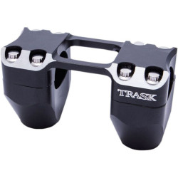 PartzBiz HD DS06020813 - Trask Assault Series Reverse Cut 2 ” Rise 1 1/4 ” ไรเซอร์แฮนด์ Harley & Custom | TM-8601-2RC