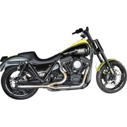 PartzBiz HD DS18002210 - Trask Stainless Steel Assault Series 2-1 2 Into 1 Exhaust Harley FXR 84-94 99-00 | TM-5030