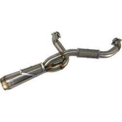 PartzBiz HD DS18002496 - Trask TM-5110 Stainless Big Sexy 2-1 High Performance Exhaust Harley FLH M8 17- | TM-5110