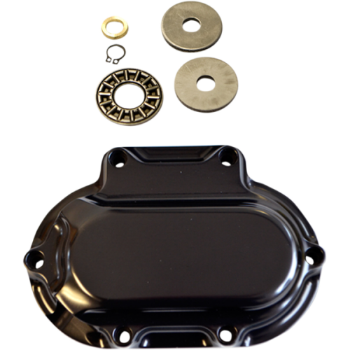 PartzBiz HD: 4402230-Trask Black Hydraulic Clutch Actuator ด้านข้าง 6 หลุม Harley Big Twin 06-18