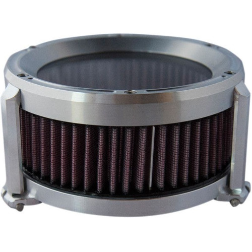 PartzBiz HD: 4402214-Trask Raw Machined Assault Charge Stage 1 เครื่องฟอกอากาศไหลสูง Harley FLH TBW 08-16 PartzBiz HD: 4402214-Trask Raw Machined Assault Charge Stage 1 เครื่องฟอกอากาศไหลสูง Harley FLH TBW 08-16