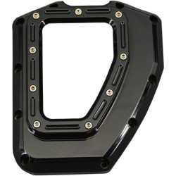 PartzBiz HD DS09401850 - Trask TM-017BK Black Assault Series Cam Cover w/ Window 01-17 Harley Davidson Twin Cam 88 96 103 Softail Touring FLH FLHR FLHT FLTR FXS FLS Glide king electra road slim fat boy bob classic breakout camshaft aluminum plate upgrade replacement 0940-1849 PartzBiz HD DS09401850 - Trask TM-017BK Black Assault Series Cam Cover w/ Window 01-17 Harley Davidson Twin Cam 88 96 103 Softail Touring FLH FLHR FLHT FLTR FXS FLS Glide king electra road slim fat boy bob classic breakout camshaft aluminum plate upgrade replacement 0940-1849