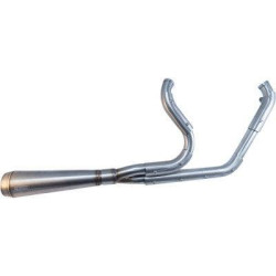 PartzBiz HD DS18002494 - Trask TM-5060 Stainless 2-1 Assault Exhaust Full System Harley Softail TC 00-17 1800-2495 1800 2495 twin cam milwaukee eight best for buy heritage slim fat boy bob deluxe sport glide pipe silencer muffler header