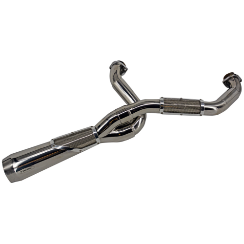 PartzBiz HD: 4402171-Trask TM-5120PO Polished Big Sexy 2-1 High Performance Exhaust Harley FLH 07-16 | TM-5120PO