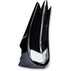 PartzBiz HD DS05040298 - Trask V-Line Fiberglass Chin Spoiler Scoop for Harley Non Raked Touring 14-16 | TM-2060