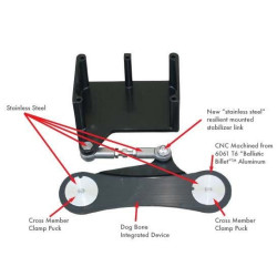 PartzBiz HD TRU-20-00LR - True Track Bagger 20-00LR Low Ryder Frame Stabilizer for Electra; Ultra; Road; Street Glide and Road King 93-08 Models | TRU-20-00LR