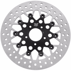 PartzBiz HD TR666832 - Twin Power 1441TB Black 11.5" Floating Mesh Rotor 84-17 Harley Softail FLST FXST 666832 PartzBiz HD TR666832 - Twin Power 1441TB Black 11.5" Floating Mesh Rotor 84-17 Harley Softail FLST FXST 666832