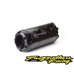 PartzBiz HD TBR005-1470407V2-B - Two Brothers 005-1470407V2-B Carbon M2 Slip-On Muffler 06-07 Suzuki GSX-R750 GSX-R600 594108