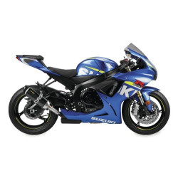 PartzBiz HD TBR005-2130407V - Two Brothers 005-2130407V Slip-On Exhaust M-2 Carbon Fiber 08-10 Suzuki GSX-R 592605