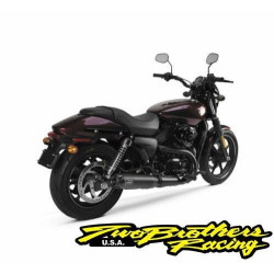 PartzBiz HD TBR005-3970499-B - Two Brothers 005-3970499-B Carbon Comp-S Slip-On 13-17 Harley XG FXSB 597716 street softail breakout XG500 XG750