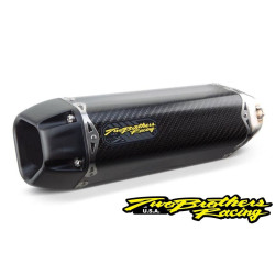 PartzBiz HD TBR005-4020105-T - Two Brothers 005-4020105-T Carbon Tarmac Full System 14-19 Honda CBR650F CB650F 592423
