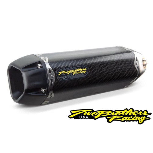 PartzBiz HD: 4402061-Two Brothers 005-4020105-T Carbon Tarmac Full System 14-19 Honda CBR650F CB650F 592423