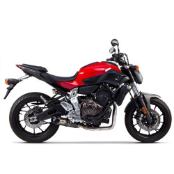 PartzBiz HD TBR005-4070105-S1 - Two Brothers 005-4070105-S1 Carbon S1R Full System 13-19 Yamaha FZ07 592427