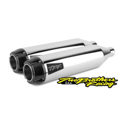PartzBiz HD TBR005-4360499D - Two Brothers 005-4360499D Chrome Gen II 2-Into-1 Full System 04-17 Softail 597720 fatbob fatboy breakout fat tire wide exhaust harley davidson PartzBiz HD TBR005-4360499D - Two Brothers 005-4360499D Chrome Gen II 2-Into-1 Full System 04-17 Softail 597720 fatbob fatboy breakout fat tire wide exhaust harley davidson