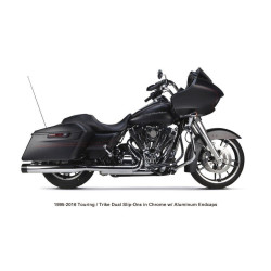 PartzBiz HD TBR005-4380499D - Two Brothers 005-4380499D Chrome Dual Slip On Mufflers 95-16 Harley FLH FLT 597725 exhaust touring electra glide PartzBiz HD TBR005-4380499D - Two Brothers 005-4380499D Chrome Dual Slip On Mufflers 95-16 Harley FLH FLT 597725 exhaust touring electra glide