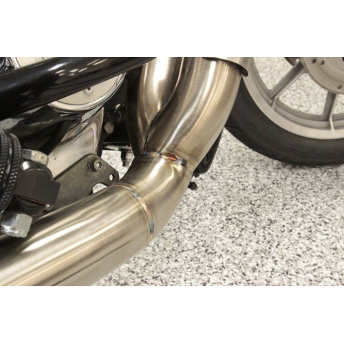 PartzBiz HD: 4402001-Two Brothers 005-4440199 Stainless Comp-S Full System Exhaust 90-94 Harley FXR 597708 super glide dyna