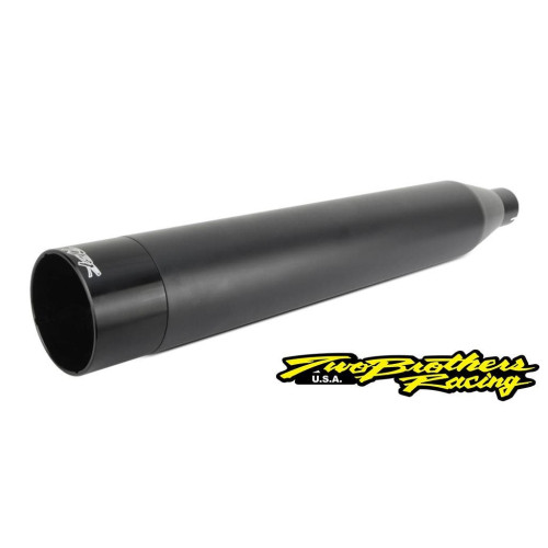 PartzBiz HD: 4401978-Two Brothers 005-4640199-B Black Comp-S Shorty 2-1 Full System 17-18 Harley M8 597734 2 into 1 performance headers exhaust ceramic polished stainless steel 