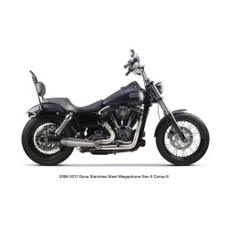 PartzBiz HD TBR005-4690199 - Two Brothers 005-4690199 Stainless Megaphone Gen II 2-1 Full System 06-17 Dyna 597703 fatbob fatboy breakout fat tire wide exhaust harley davidson glide lowrider PartzBiz HD TBR005-4690199 - Two Brothers 005-4690199 Stainless Megaphone Gen II 2-1 Full System 06-17 Dyna 597703 fatbob fatboy breakout fat tire wide exhaust harley davidson glide lowrider