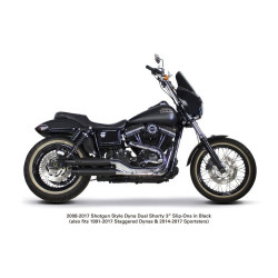 PartzBiz HD TBR005-4710499D-B - Two Brothers 005-4710499D-B Black Dual Shorty 3" Slip Ons 91-17 Dyna 597710 fatbob fatboy breakout fat tire wide exhaust harley davidson PartzBiz HD TBR005-4710499D-B - Two Brothers 005-4710499D-B Black Dual Shorty 3" Slip Ons 91-17 Dyna 597710 fatbob fatboy breakout fat tire wide exhaust harley davidson