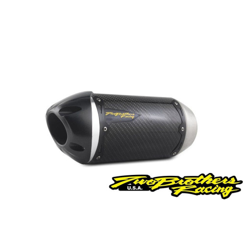 PartzBiz HD: 4401994-Two Brothers 005-4820405-S1 Carbon S1R Slip On Muffler 17-19 Honda CBR 1000RR 594853