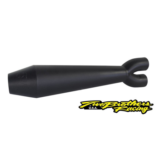 PartzBiz HD: 4401968-Two Brothers 005-4970199-BSG Black 2-Into-1 Gen-II Exhaust 18-19 Sport Glide 597771