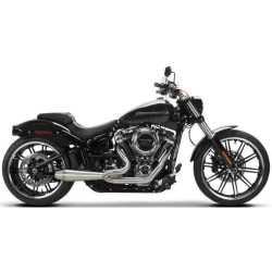 PartzBiz HD TBR005-4990199 - Two Brothers 005-4990199 Stainless 2-Into-1 Gen-II Exhaust 18-19 Harley Softail FXBR; DR; & FLFB Milwaukee-8 597698 PartzBiz HD TBR005-4990199 - Two Brothers 005-4990199 Stainless 2-Into-1 Gen-II Exhaust 18-19 Harley Softail FXBR; DR; & FLFB Milwaukee-8 597698