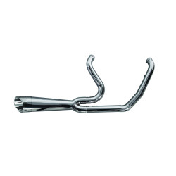 PartzBiz HD TBR005-5130199-P - Two Brothers Polished Comp-S 2-n-1 Turnout Exhaust System Harley Touring 17-19 597021 930-02046 005-5130199-P PartzBiz HD TBR005-5130199-P - Two Brothers Polished Comp-S 2-n-1 Turnout Exhaust System Harley Touring 17-19 597021 930-02046 005-5130199-P