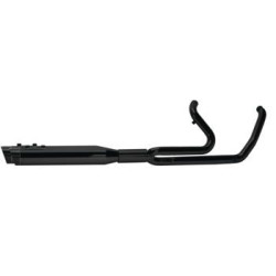 PartzBiz HD TBR005-46402-BS - Two Brothers Racing 2-into-1 Comp-S Ghost Pipe Black Slash Cut Harley M8 FLH/T 597781 930-02152 005-46402-BS 2 into 1 performance headers exhaust ceramic polished stainless steel milwaukee eight electra road street glide cvo upgrade best for davidson PartzBiz HD TBR005-46402-BS - Two Brothers Racing 2-into-1 Comp-S Ghost Pipe Black Slash Cut Harley M8 FLH/T 597781 930-02152 005-46402-BS 2 into 1 performance headers exhaust ceramic polished stainless steel milwaukee eight electra road street glide cvo upgrade best for davidson