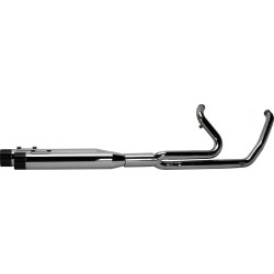 PartzBiz HD TBR005-46402 - Two Brothers Racing 2-into-1 Comp-S Ghost Pipe Chrome Black Harley M8 FLH/T 597779 930-02150 005-46402 2 into 1 performance headers exhaust ceramic polished stainless steel milwaukee eight electra road street glide cvo upgrade best for davidson PartzBiz HD TBR005-46402 - Two Brothers Racing 2-into-1 Comp-S Ghost Pipe Chrome Black Harley M8 FLH/T 597779 930-02150 005-46402 2 into 1 performance headers exhaust ceramic polished stainless steel milwaukee eight electra road street glide cvo upgrade best for davidson