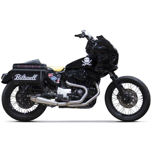 PartzBiz HD: 4401925-Two Brothers Racing 2-Into-1 Gen-II Exhaust Stainless Harley XL Rigid 86-03 597741 XL 930-02026 005-5150199 mount megaphone performance best for davidson PartzBiz HD: 4401925-Two Brothers Racing 2-Into-1 Gen-II Exhaust Stainless Harley XL Rigid 86-03 597741 XL 930-02026 005-5150199 mount megaphone performance best for davidson