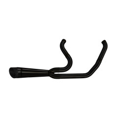 PartzBiz HD TBR005-4870199-B - Two Brothers Racing Comp-S Shorty 2-N-1 Slash Cut Black Harley M8 Touring 17-20 PartzBiz HD TBR005-4870199-B - Two Brothers Racing Comp-S Shorty 2-N-1 Slash Cut Black Harley M8 Touring 17-20