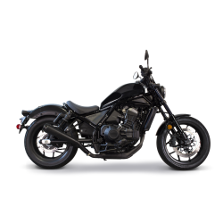PartzBiz HD TBR005-5260499-B - Two Brothers Racing TBR Ceramic Black Comp-S Slip On Honda Rebel 1100 CMX1100 PartzBiz HD TBR005-5260499-B - Two Brothers Racing TBR Ceramic Black Comp-S Slip On Honda Rebel 1100 CMX1100