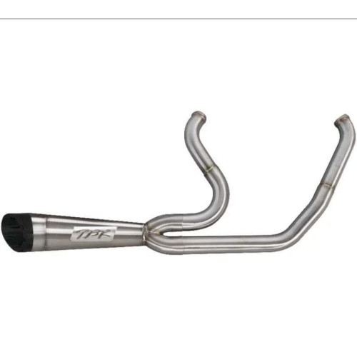 PartzBiz HD: 4401894-Two Brothers Stainless Comp-S 2-n-1 Turnout Exhaust System Harley Touring 17-19 597019  930-02044 005-5130199
