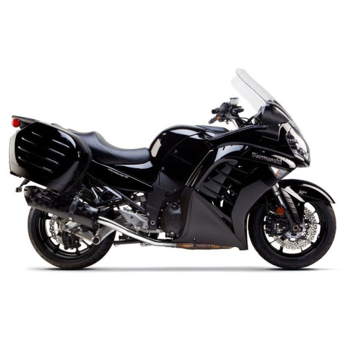 PartzBiz HD: 4401896-Two Brothers005-1920419V-B Carbon M5 Black Slip On Muffler 08-19 Concours 14 594170