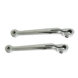 PartzBiz HD MU44250 (x2) - Two Chrome Shift Levers Replaces OE #33895-82B 83-99 Harley FLH/T & FLST 44250