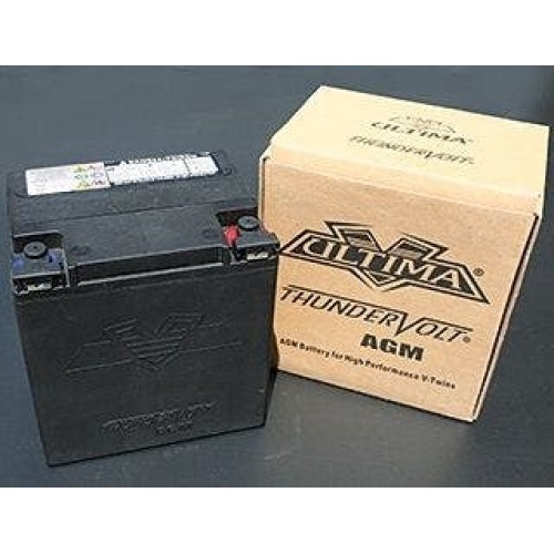 PartzBiz HD: 4401904-Ultima 1-142 Thundervolt 12V AGM Battery Upgrade 97-Up Harley FLH FLT Touring