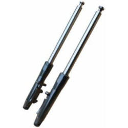 PartzBiz HD MW117-253 - Ultima 117-253 Black Billet 41mm Forks w/ +6" length for 84-99 Harley Softail motorcycle bike chopper custom Front suspension axle upgrade replacement fls fxs 117253 PartzBiz HD MW117-253 - Ultima 117-253 Black Billet 41mm Forks w/ +6" length for 84-99 Harley Softail motorcycle bike chopper custom Front suspension axle upgrade replacement fls fxs 117253