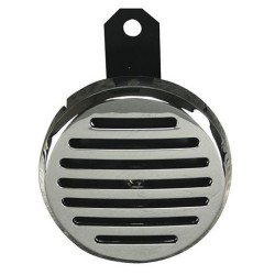 PartzBiz HD MW16-32 - Ultima 16-32 แตรสากล 12V ชุบโครเมี่ยมพร้อมฝาครอบฮาร์เลย์และรุ่นที่กำหนดเองทดแทน oe honk ที่ดีที่สุดเพื่อความปลอดภัยทางไฟฟ้า