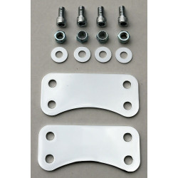 PartzBiz HD MW19-90 - Ultima 19-90 Raw 1" Fender Spacer Lift Kit Bracket Harley FLH/T 14-Up BEST FOR ELECTRA SOFTAIL ROAD STREET GLIDE DYNA SPORTSTER