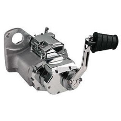 PartzBiz HD MW201-70 - Ultima 201-70 Cast 6-Speed เกียร์ด้านซ้ายพร้อม Kicker Harley Softail 91-99 Harley Davidson Softail และ Custom Rigid Bobber Chopper MidWest Mid West อัพเกรดการเปลี่ยน Best New Differential Trans Motorcycle Bike