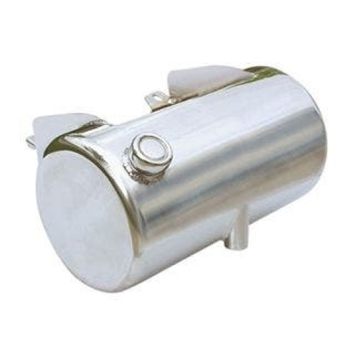 PartzBiz HD: 4401843-Ultima 26-200 Chrome Oil Tank 3.4 Quart Flat Side Fill Softail Wide Frameor Rigid evo chopper custom harley davidson best for