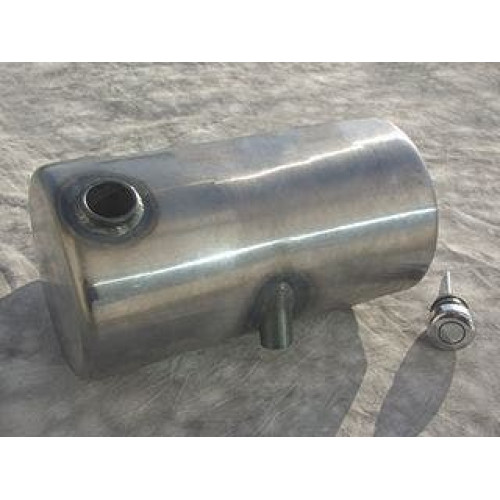 PartzBiz HD: 4401844-Ultima 26-201 Raw Oil Tank 3.4 Quart Flat Side Fill Softail Wide Frameor Rigid evo chopper custom harley davidson best for