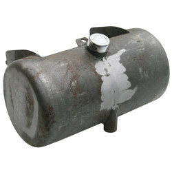 PartzBiz HD MW26-203 - Ultima 26-203 Raw Oil Tank 3.5 Quart Flat Center Fill Softail Wide Frame or Rigid evo chopper custom harley davidson best for