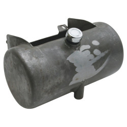 PartzBiz HD MW26-207 - Ultima 26-205 Raw Oil Tank 3.4 Quart Flat Side Fill 84-99 Softail or Rigid Softail or Rigid evo chopper custom harley davidson best for