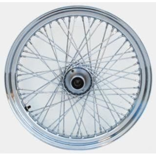 PartzBiz HD: 4401774-Ultima 36-746 Chrome 60 Spoke 21x2.15 ล้อหน้า Billet 84-99 Harley Davidson Softail Dyna XL FX FLS FLST FXD FXDWG chopper classic old school wire custom bagger replacement best for Performance Motorcycle
