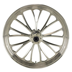 PartzBiz HD MW37-621 - Ultima 37-621 ล้อหน้าอะลูมิเนียม Manhattan ขัดเงา 21”x2.15” Dual Rotor
